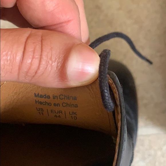 Aldo black leather dress-shoe/oxford - Picture 3 of 6